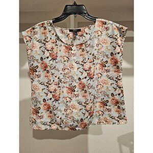 Boxy floral crop top